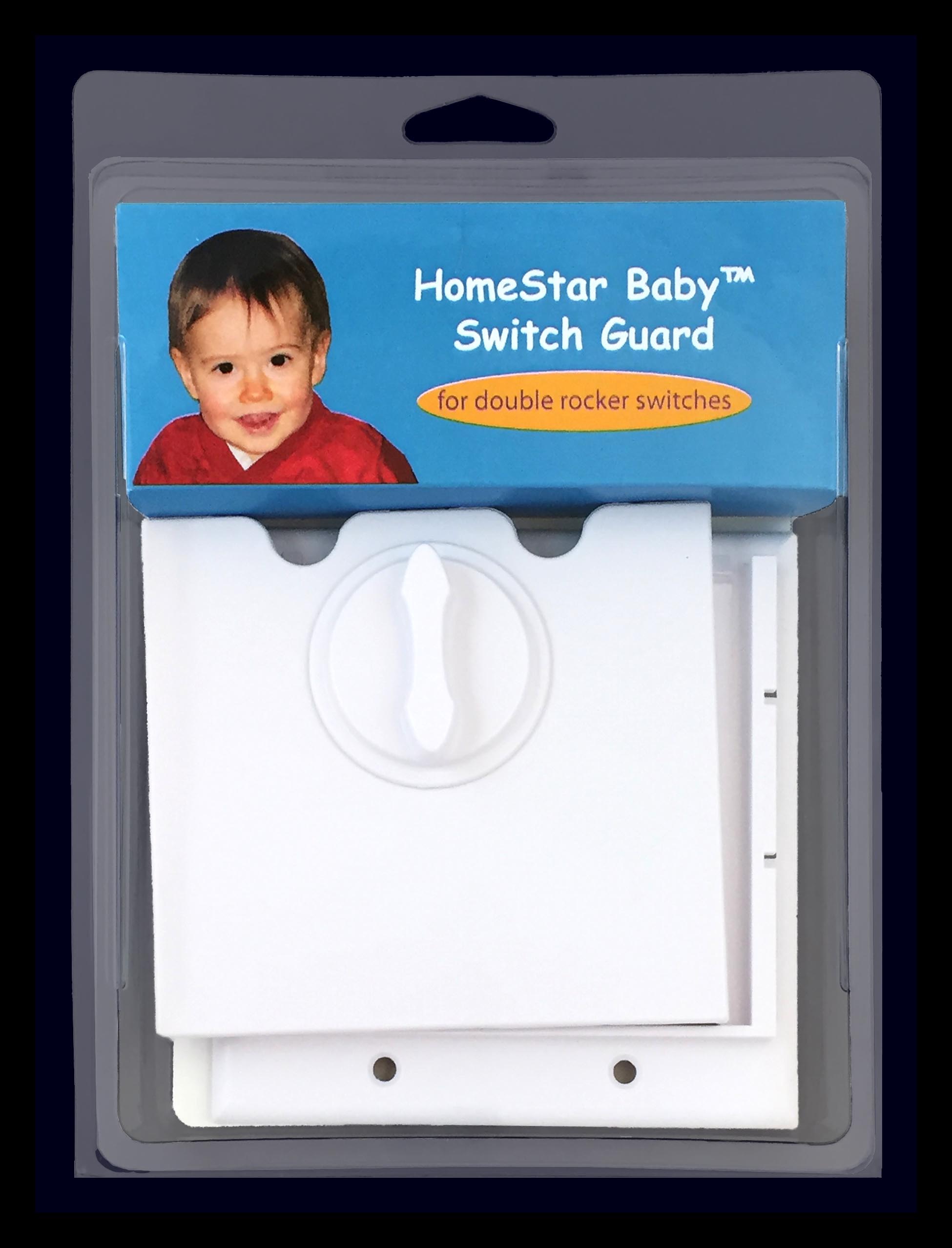 HomeStar Baby Light Switch Guard - White